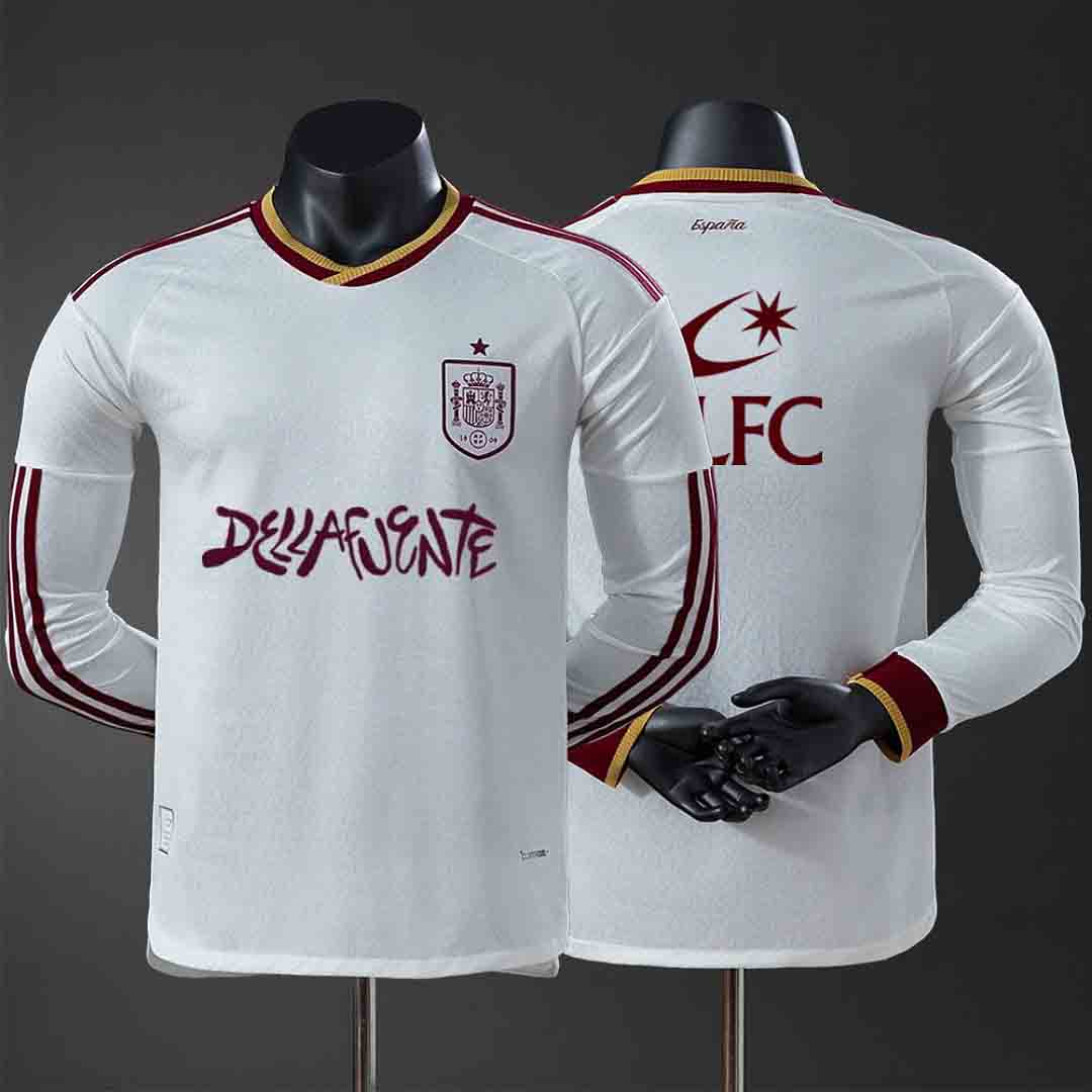 2026-27 Spain Away X DELLAFUENTE Player Version Long sleeve