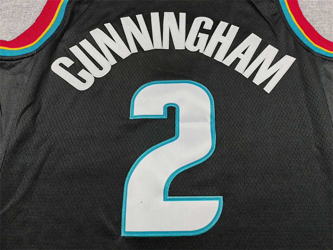 2026-27 NBA Pistons Black City Edition No.2 CUNNINGHAM