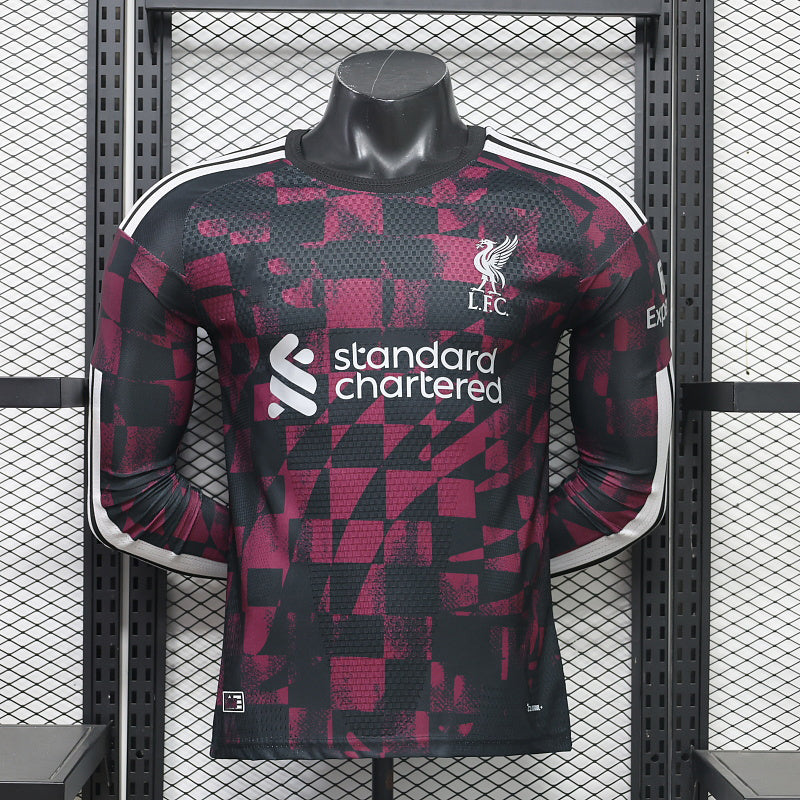 2026-27 Liverpool Second Away Player Version Long Sleeve