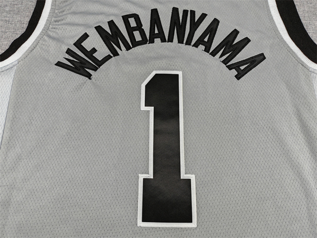2026-27 NBA Spurs Grey Declaration Edition No.1 WEMBANYYAMA