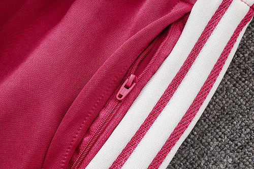 2026-27 Real Madrid Pink Long Zippered Training Suit
