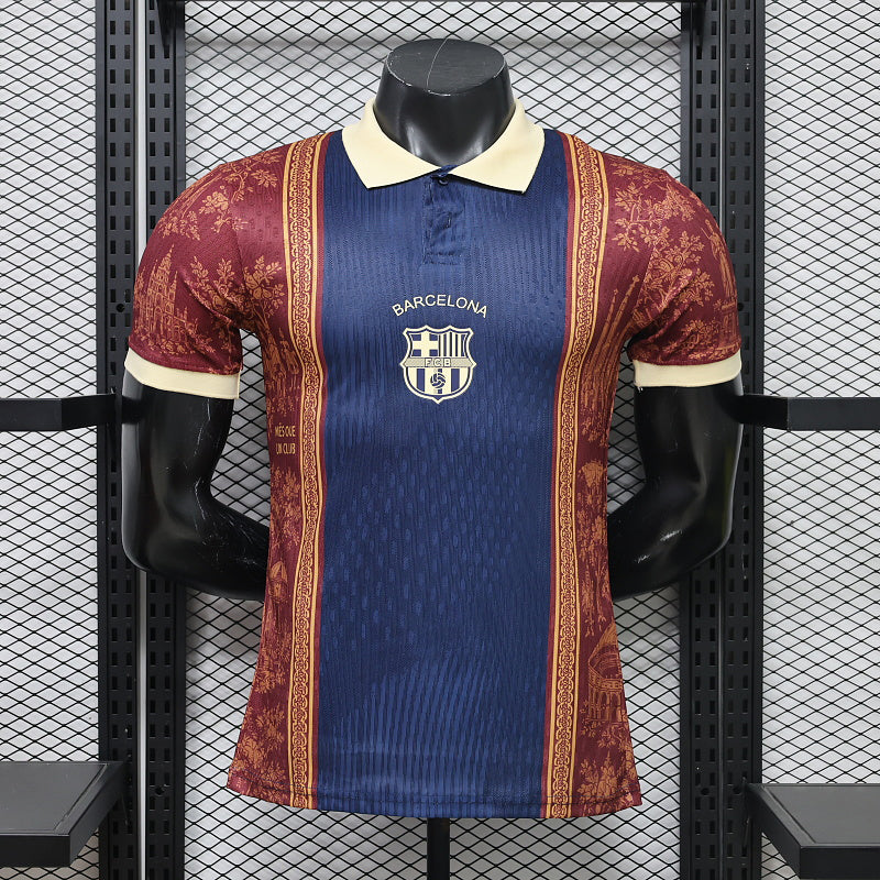 2026-27 Barcelona Collared Shirt Player Version