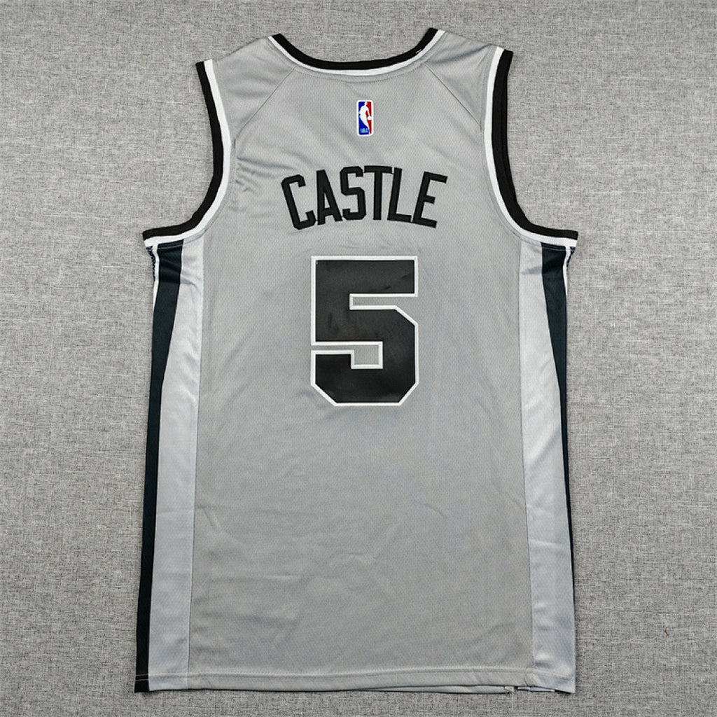 2026-27 NBA Spurs Grey Declaration Edition No.5 CASTLE