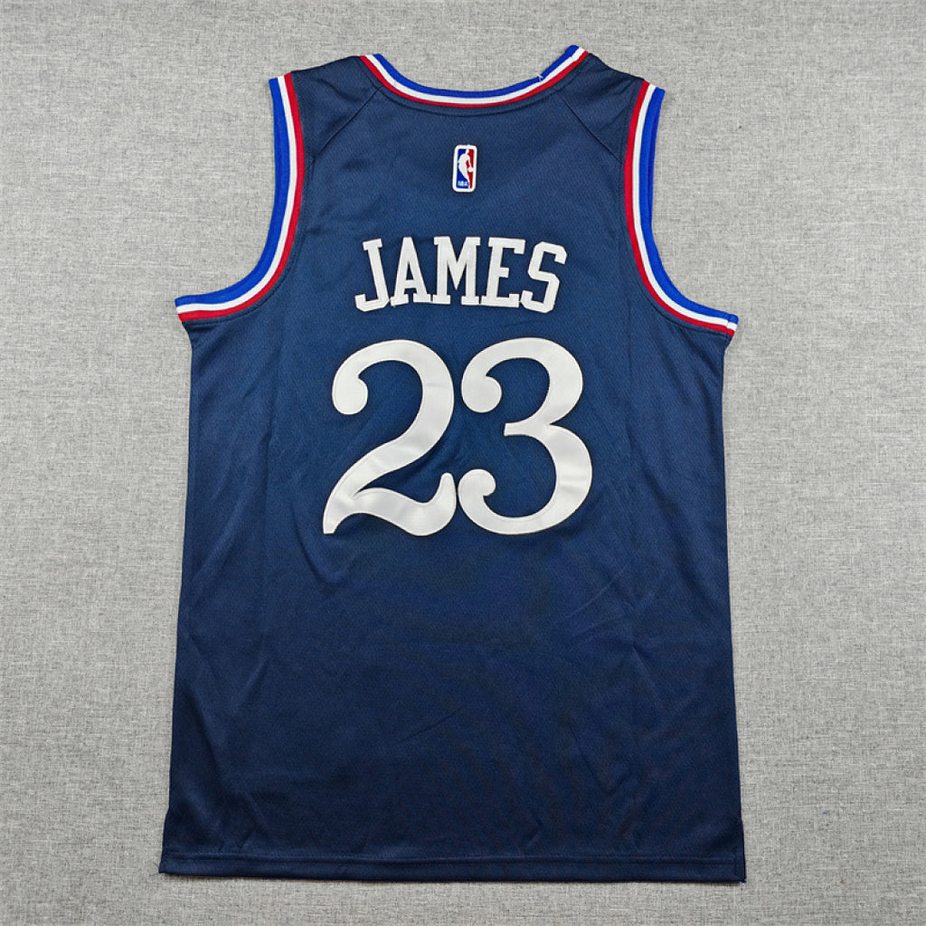 2026-27 NBA 76ers Deep Blue City Edition No.23 JAMES