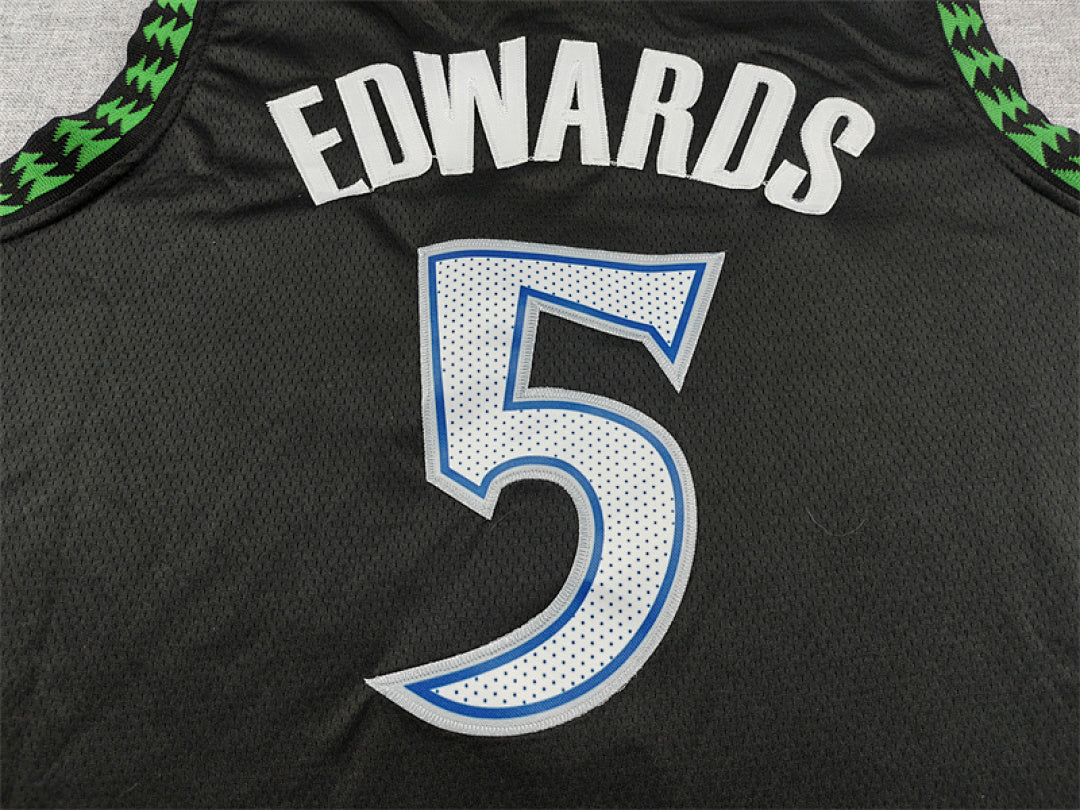 2026-27 NBA Timberwolves Classic Black No.5 EDWAROS