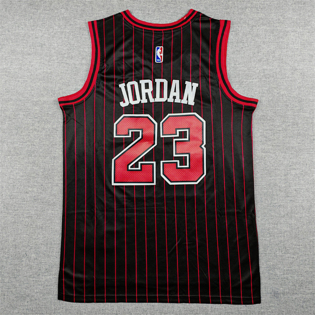 2026-27 NBA Bulls Black Stripes Announcement Edition No.23 JORDAN