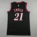 2026-27 NBA 76ers Classic Black Edition No.21 EMBIID