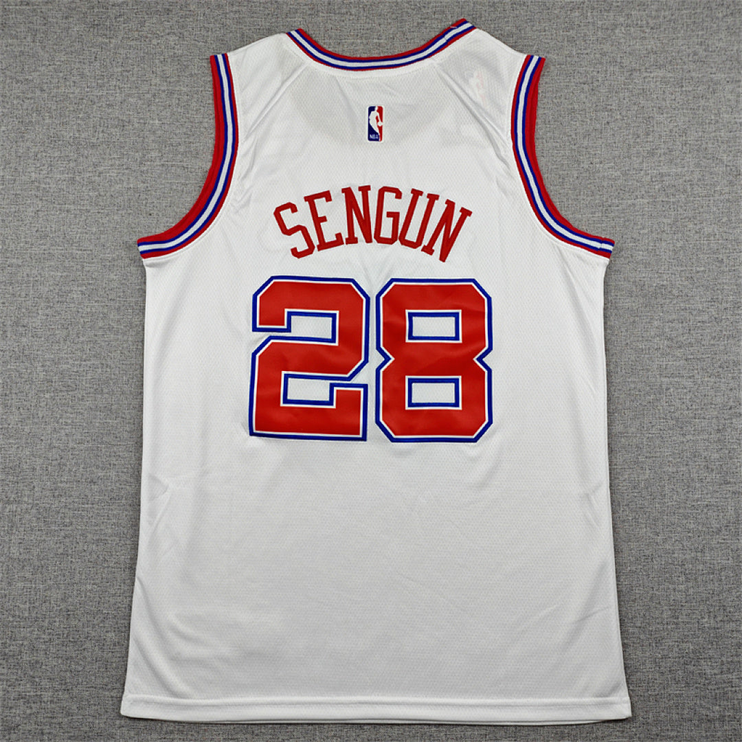 2026-27 NBA Rocket White City Edition No.28 SENGUN