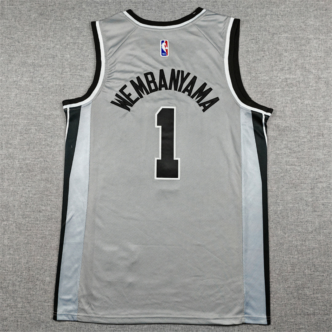 2026-27 NBA Spurs Grey Declaration Edition No.1 WEMBANYYAMA
