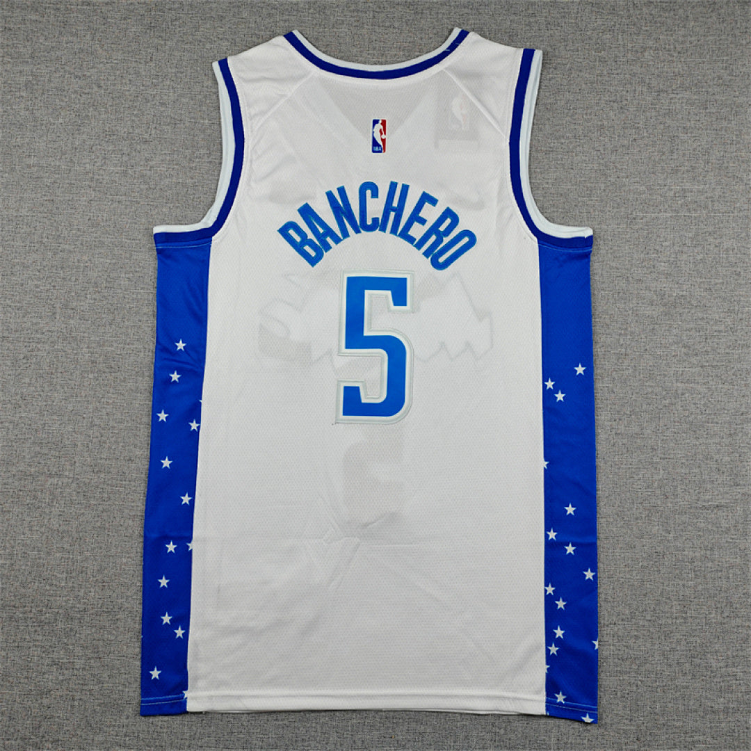 2026-27 NBA Magic White City Edition No.5 BANCHERO