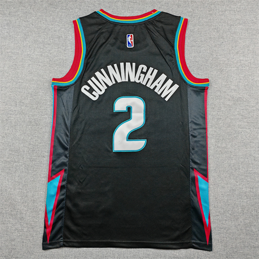 2026-27 NBA Pistons Black City Edition No.2 CUNNINGHAM
