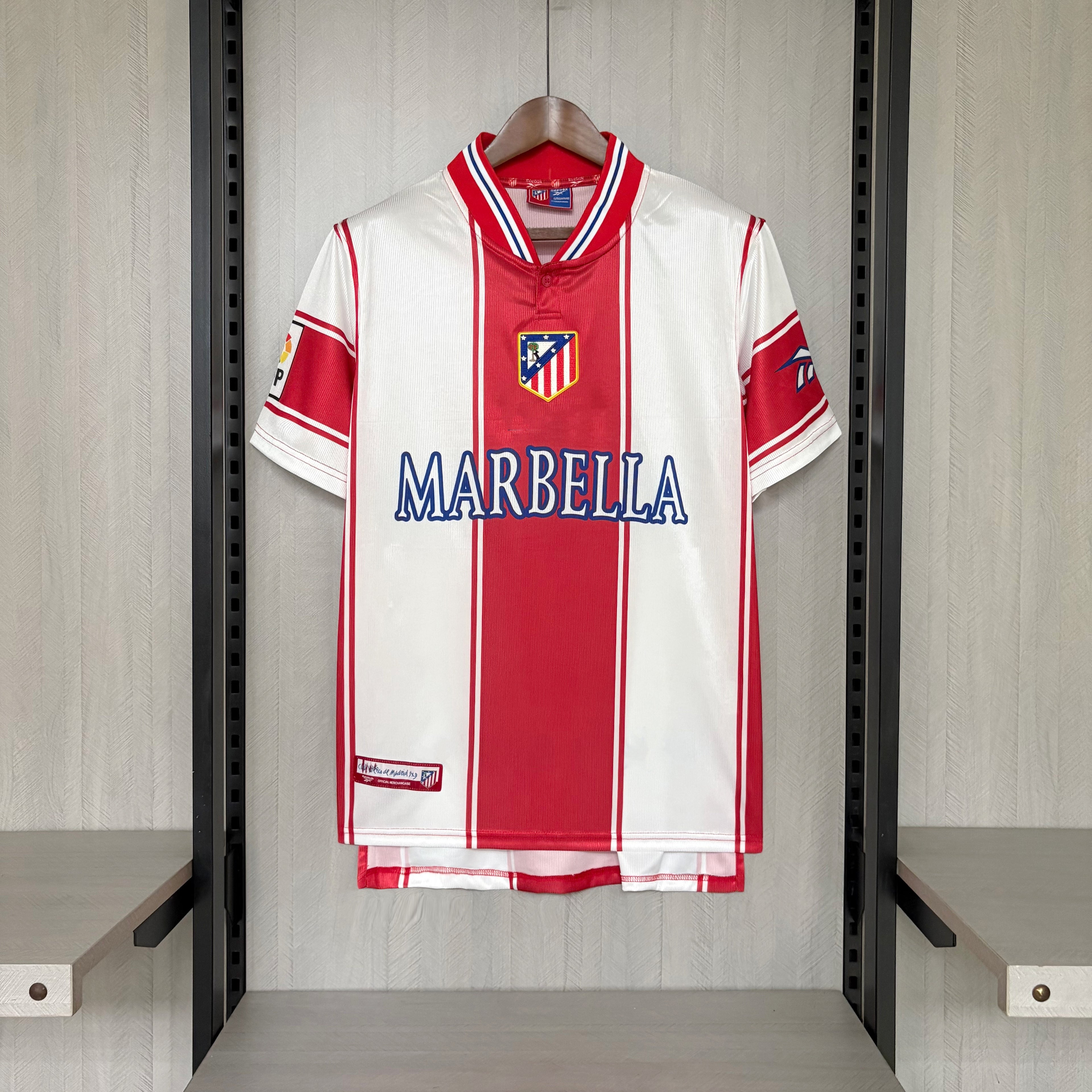 1999-00 Atletico Madrid Home Retro