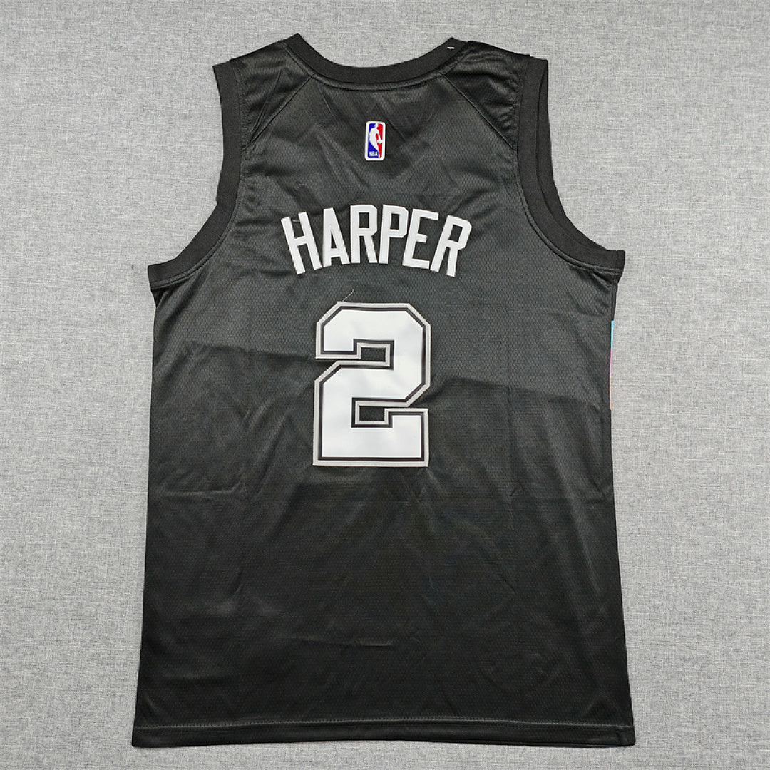2026-27 NBA Spurs Black City Edition No.2 HARPER