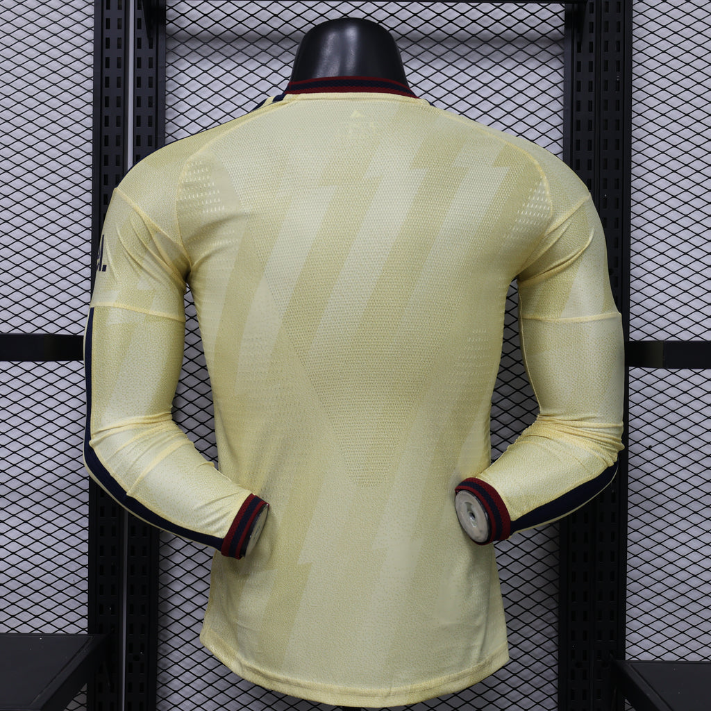 2026-27 Arsenal Second Away Player Version Long Sleeves