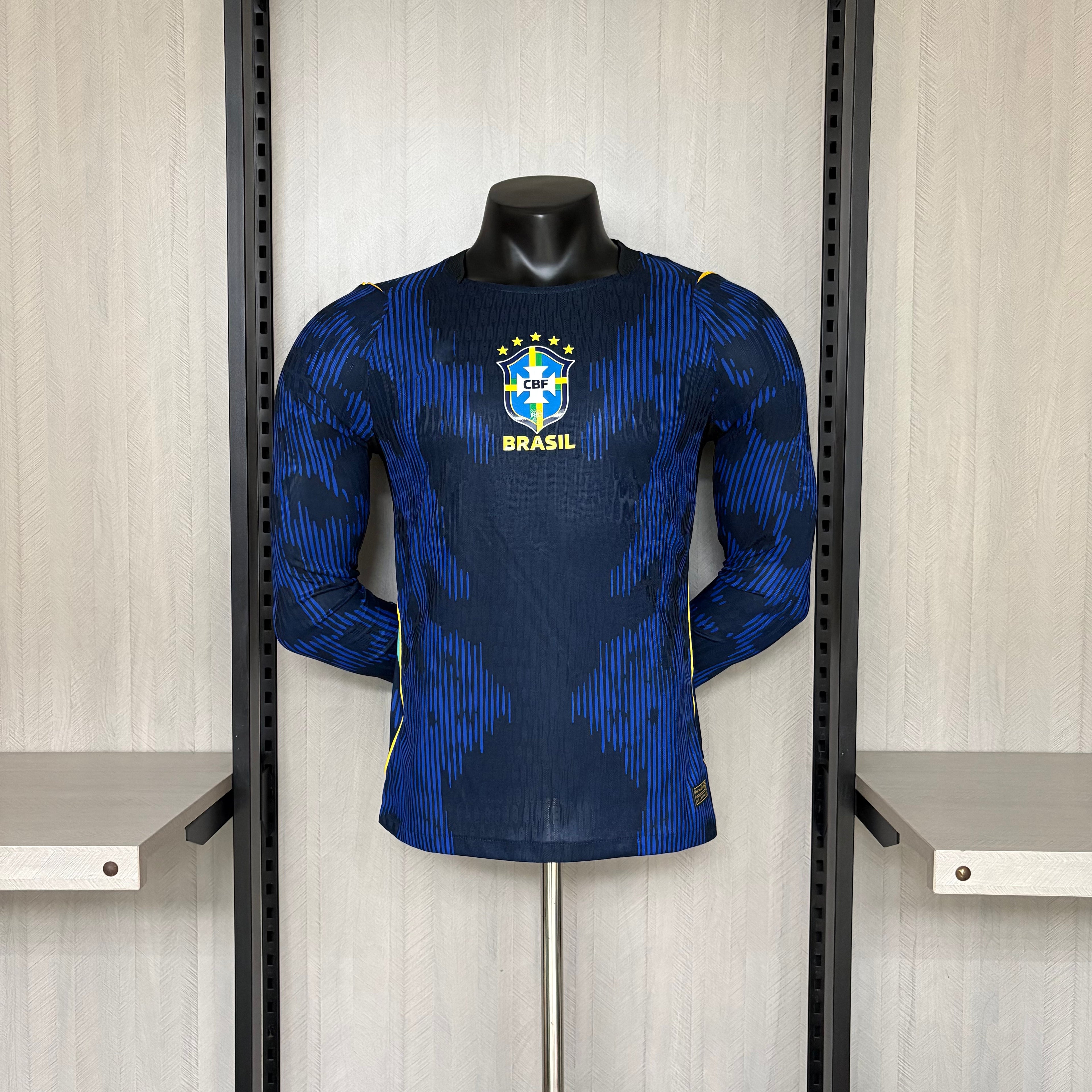 2026-27 Brazil Away Player Version Long sleeves