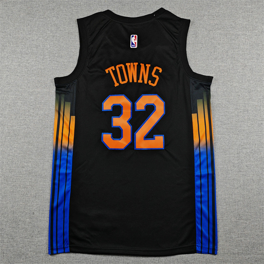 2026-27 NBA Knicks Black Declaration Edition No.32 TOWNS