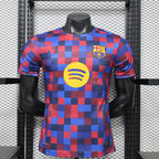 2026-27 Barcelona Plaid Pattern Special Player Version