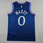 2026-27 NBA 76ers Deep Blue City Edition No.0 MAXEY