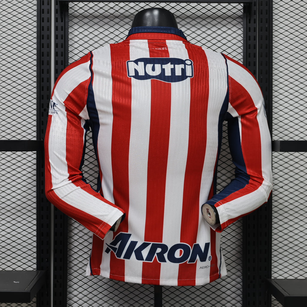 2026-27 Chivas Heimtrikot Spielerversion Langarm