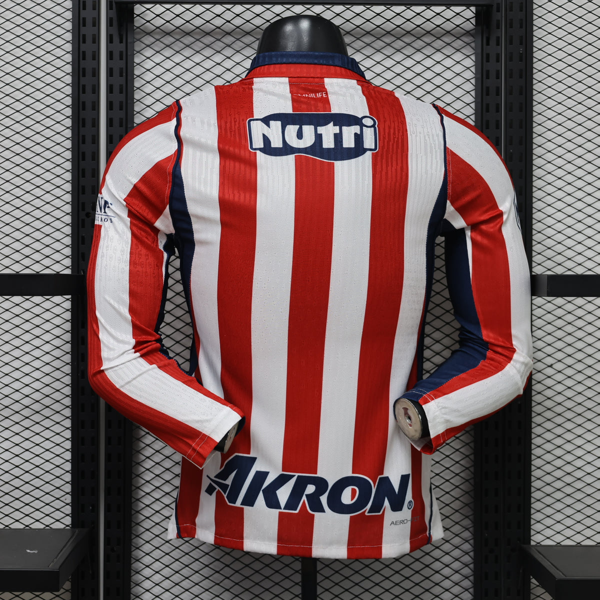 2026-27 Chivas Home Player Version Long Sleeve Football Jersey