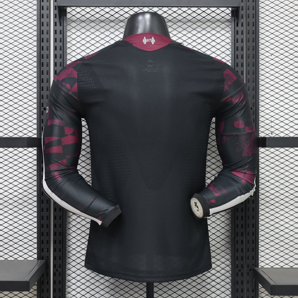 2026-27 Liverpool Second Away Player Version Long Sleeve