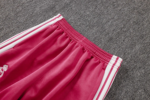2026-27 Real Madrid Pink Long Zippered Training Suit
