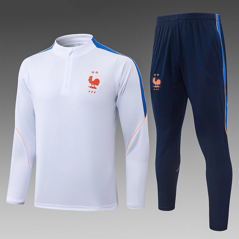 2026-27 France White Training Suit