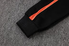 2026-27 Netherlands Black Long Zippered Training Suit