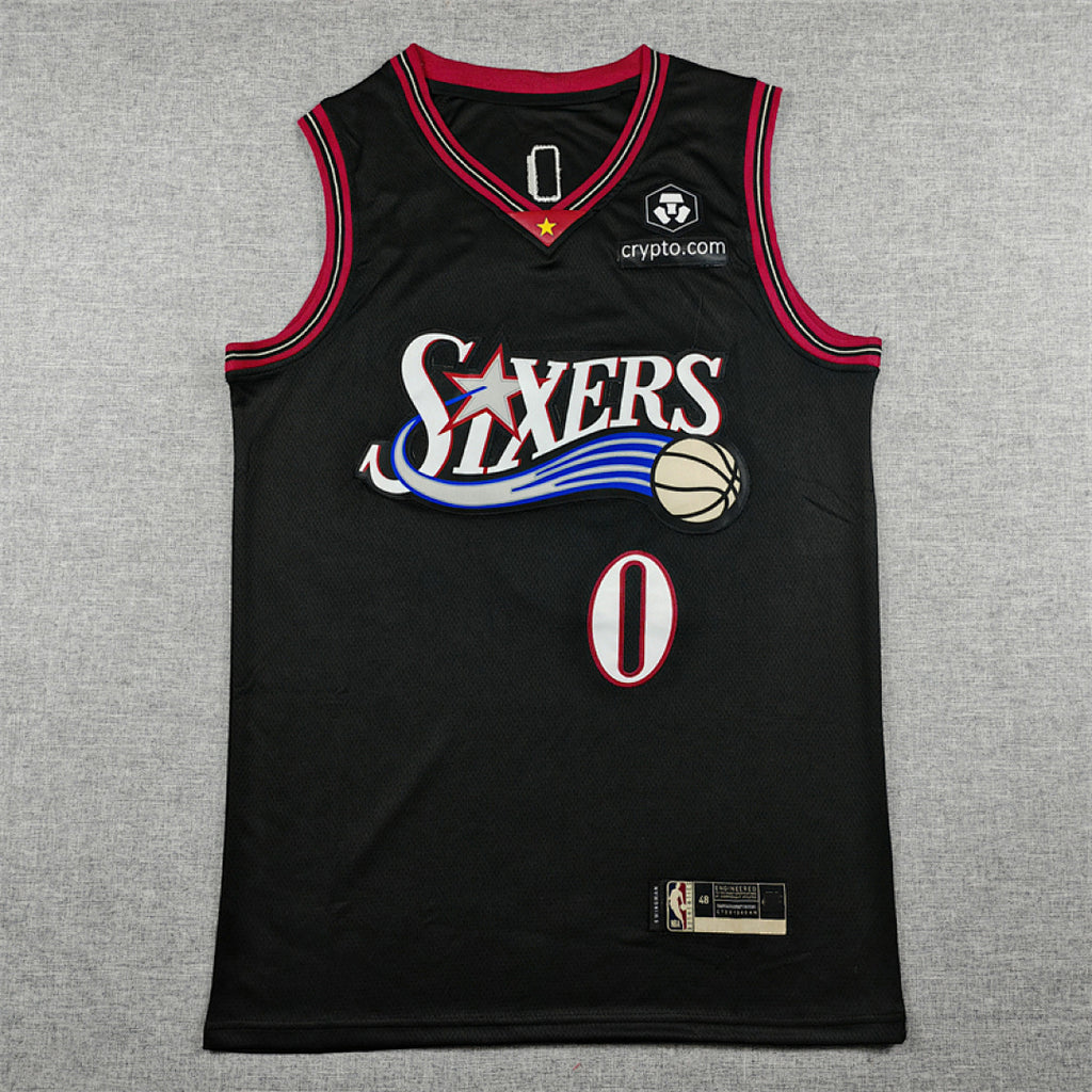 2026-27 NBA 76ers Classic Black Edition No.0 MAXEY