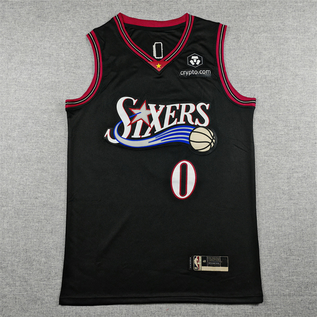 2026-27 NBA 76ers Classic Black Edition No.0 MAXEY