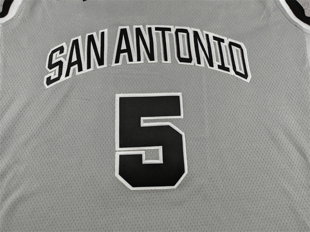 2026-27 NBA Spurs Grey Declaration Edition No.5 CASTLE
