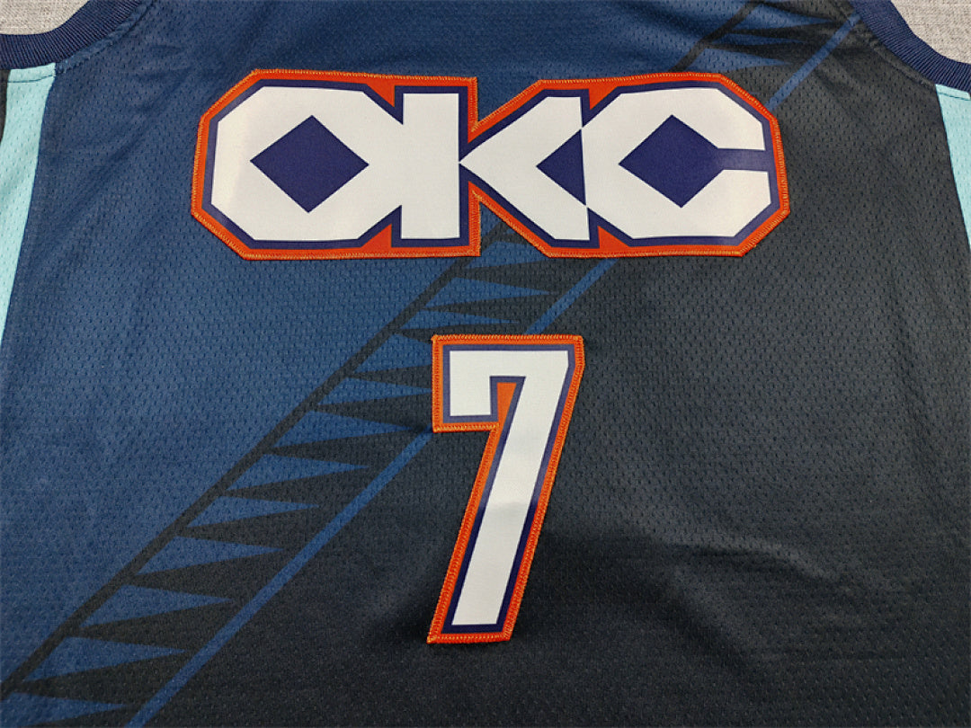 2026-27 NBA Thunder Blue City Edition No.7 HOLMGERN