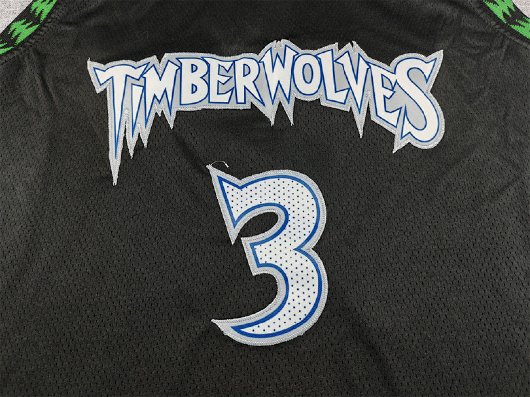 2026-27 NBA Timberwolves Classic Black No.3 McDANIELS