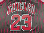 2026-27 NBA Bulls Black Stripes Announcement Edition No.23 JORDAN