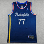2026-27 NBA 76ers Deep Blue City Edition No.77 EDGECOMBE