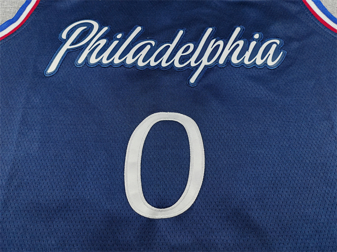 2026-27 NBA 76ers Deep Blue City Edition No.0 MAXEY