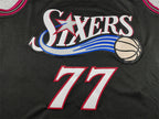 2026-27 NBA 76ers Classic Black Edition No.77 ENGECOMBE