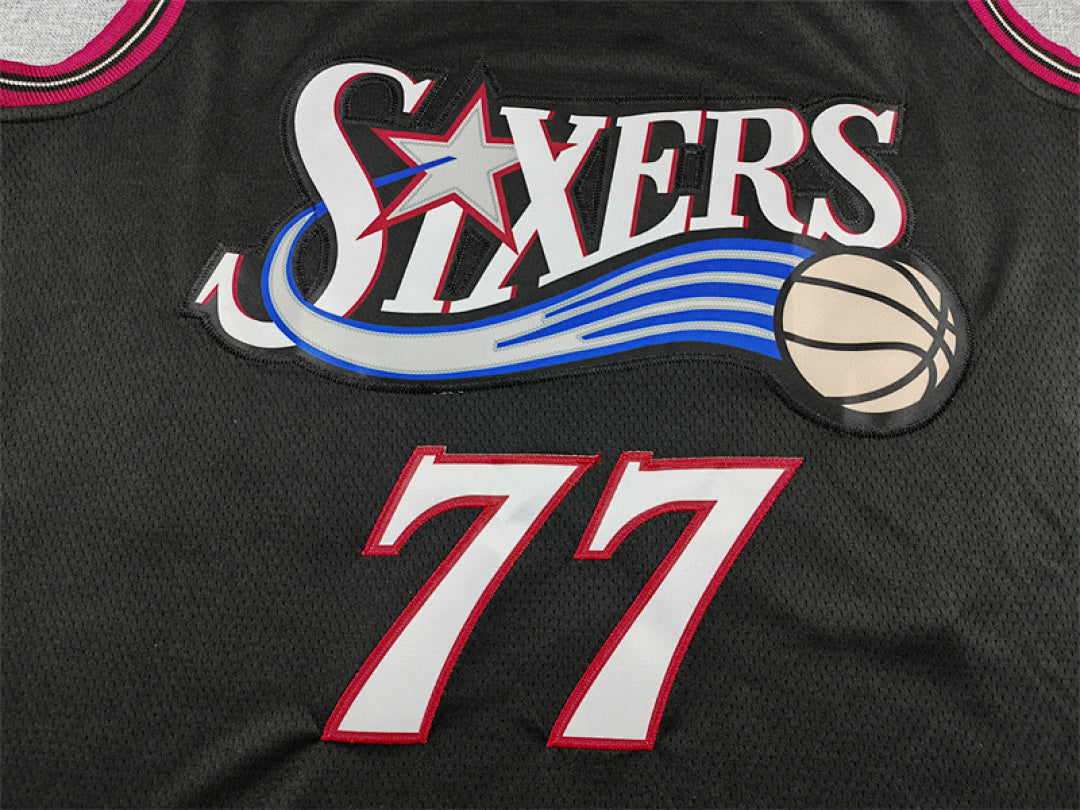 2026-27 NBA 76ers Classic Black Edition No.77 ENGECOMBE