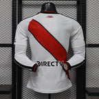 2026-27 River Plate Home Player Version Long Sleeve Football Jersey