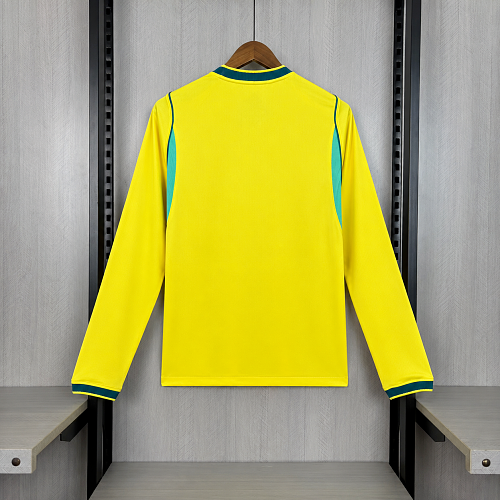 2026-27 Brazil Home Fan Version Long Sleeve