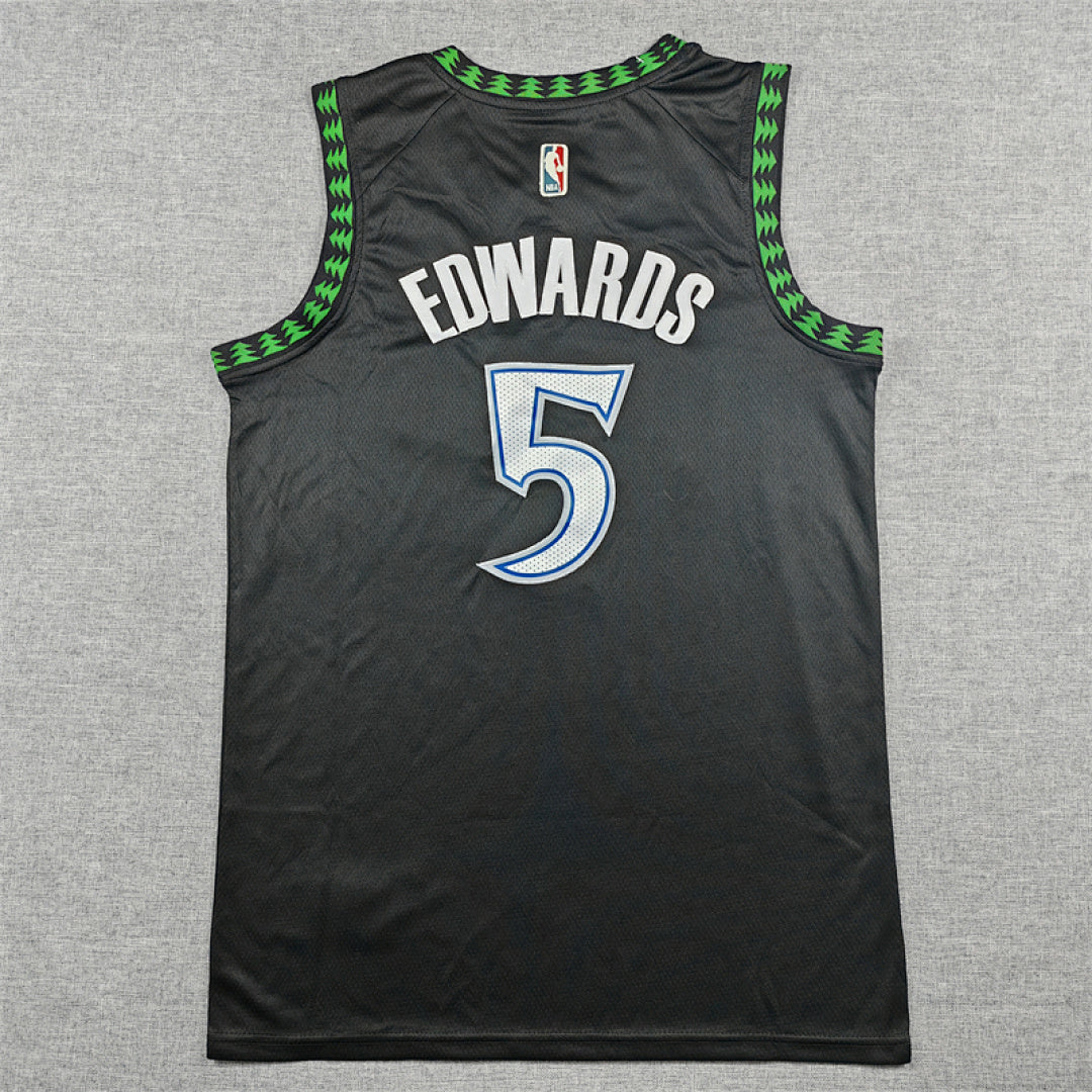 2026-27 NBA Timberwolves Classic Black No.5 EDWAROS