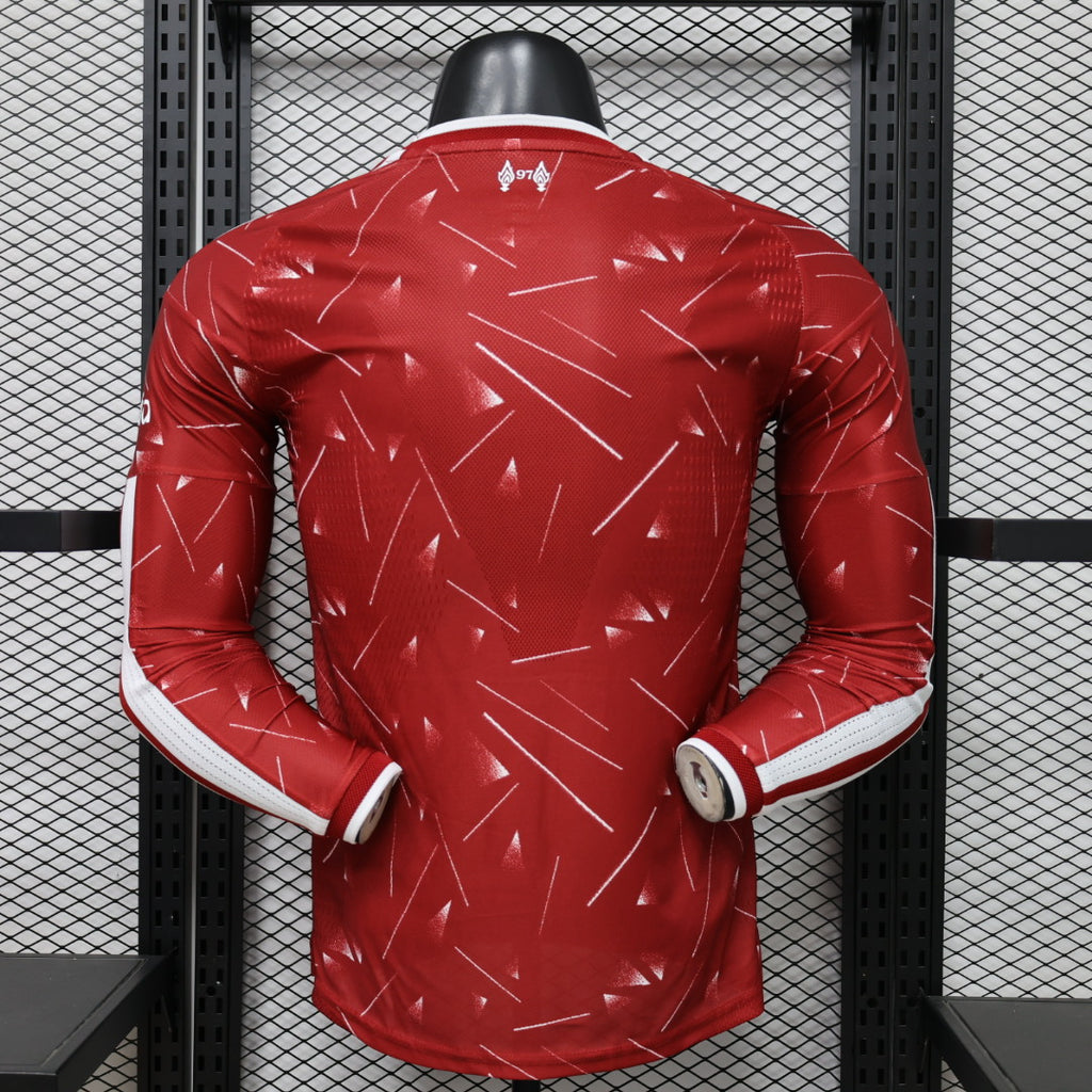 2026-27 Liverpool Home Player Version Long sleeves