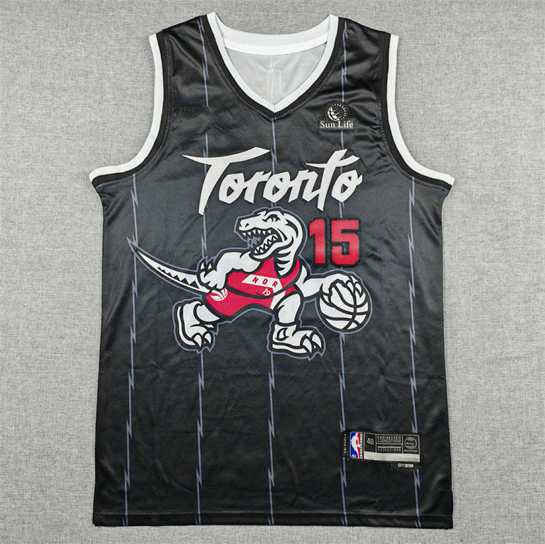 2026-27 NBA Raptors Black City Edition No.15 CARTER