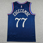 2026-27 NBA 76ers Deep Blue City Edition No.77 EDGECOMBE