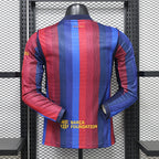 2026-27 Barcelona Home Player Version Long Sleeves