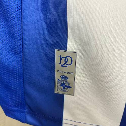 2026-27 Deportivo La Coruna Home Fan Version
