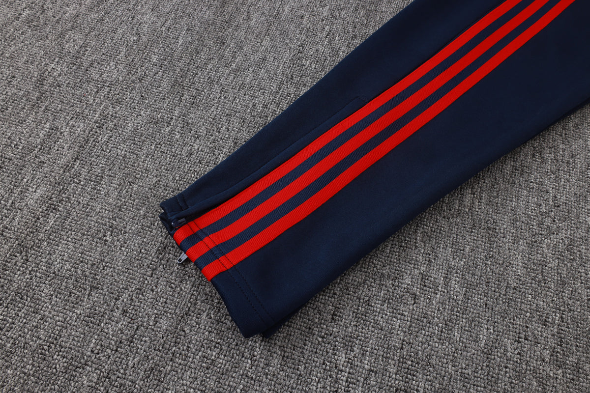 2026-27 Arsenal Red White Long Zippered Training Suit