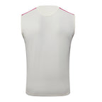 2026-27 Real Madrid Beige - Pink Vest Suit