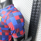 2026-27 Barcelona Plaid Pattern Special Player Version