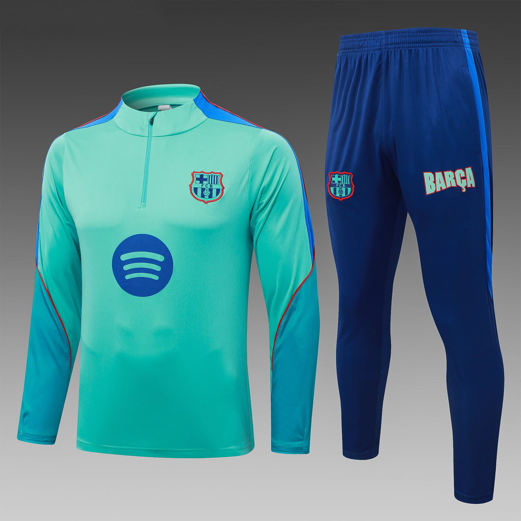 2026-27 Barcelona Green-Blue Training Suit